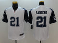 Men's Dallas Cowboys Deion Sanders White Game Jersey