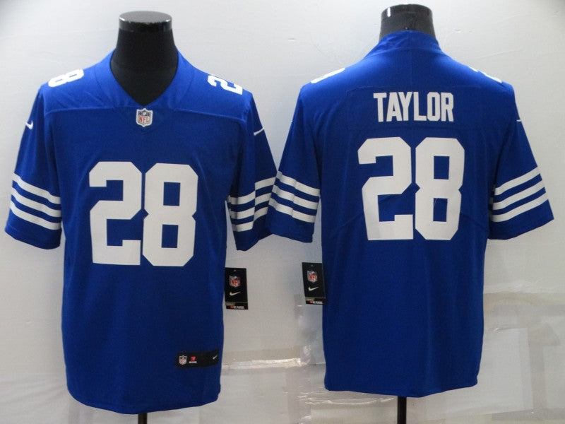 Men's Indianapolis Colts Jonathan Taylor Blue Game Player Jersey