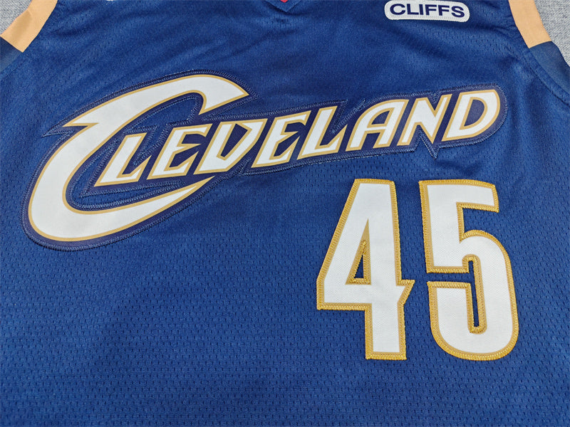 Men's Cleveland Cavaliers Donovan Mitchell Navy Swingman Jersey - Classic Edition