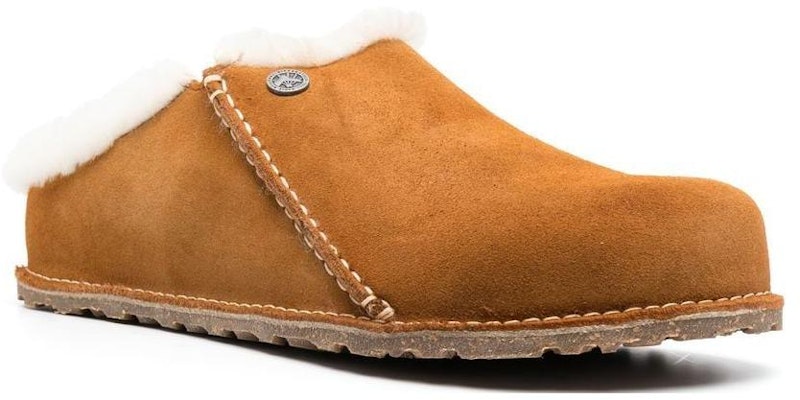 Birkenstock Clog 1023161 Caramel Brown Covered-Toe Slippers