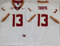 Men's Florida State Seminoles Jordan Travis White Player Jersey