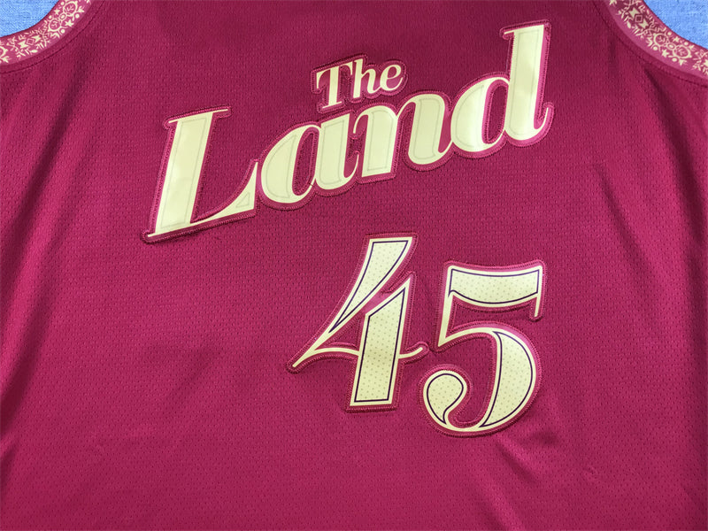 Men's Cleveland Cavaliers Donovan Mitchell Wine 2023/24 Swingman Jersey - City Edition