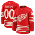 Men's Detroit Red Wings Fanatics Red Centennial Premium Custom Jersey