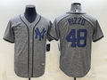 Men's New York Yankees Anthony Rizzo Gray Replica Player Jersey