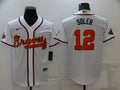 Men's Atlanta Braves Jorge Soler White Replica Jersey
