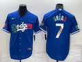 Men's Los Angeles Dodgers Julio Urias Blue Fashion Player Jersey