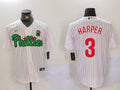 Men's Philadelphia Phillies Bryce Harper White Limited Player Jersey