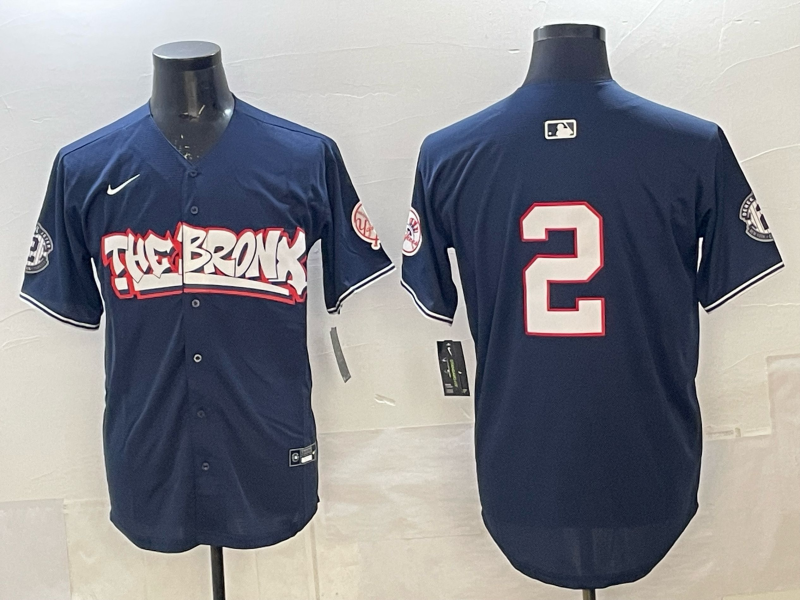 Men's New York Yankees Derek Jeter Navy Game Jersey