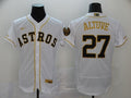 Men's Houston Astros Jose Altuve White Player Jersey