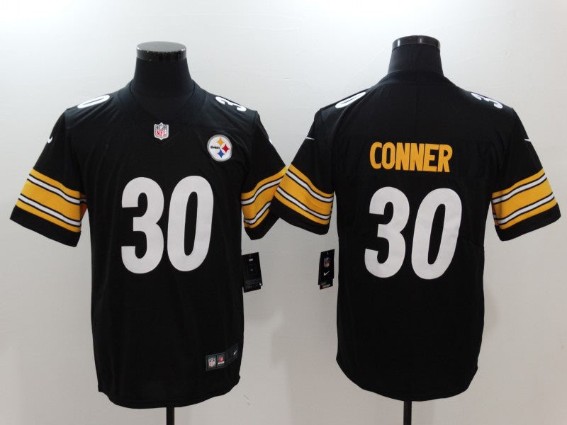 Men's Pittsburgh Steelers James Conner Black Vapor F.U.S.E. Limited Jersey