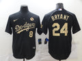Men's Los Angeles Dodgers Kris Bryant -24 Black Authentic Game Jersey