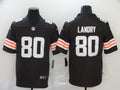 Men's Cleveland Browns Jarvis Landry Brown Game Player Jersey