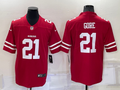 Men's San Francisco 49ers Frank Gore Red Game Jersey
