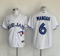 Men's Toronto Blue Jays Alek Manoah White Home Limited Player Jersey