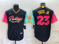 Men's San Diego Padres Fernando Tatis Jr. Black City Connect Replica Player Jersey