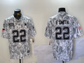 Men's Dallas Cowboys Emmitt Smith Arctic Camo 2024 Salute to Service Retired Player Limited Jersey
