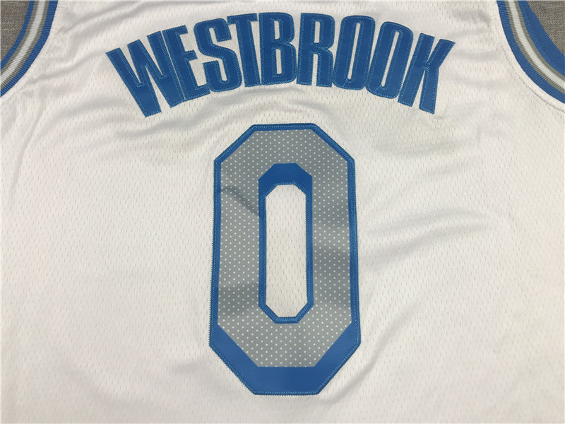 Men's Los Angeles Lakers Russell Westbrook White 2020/21 Swingman Jersey