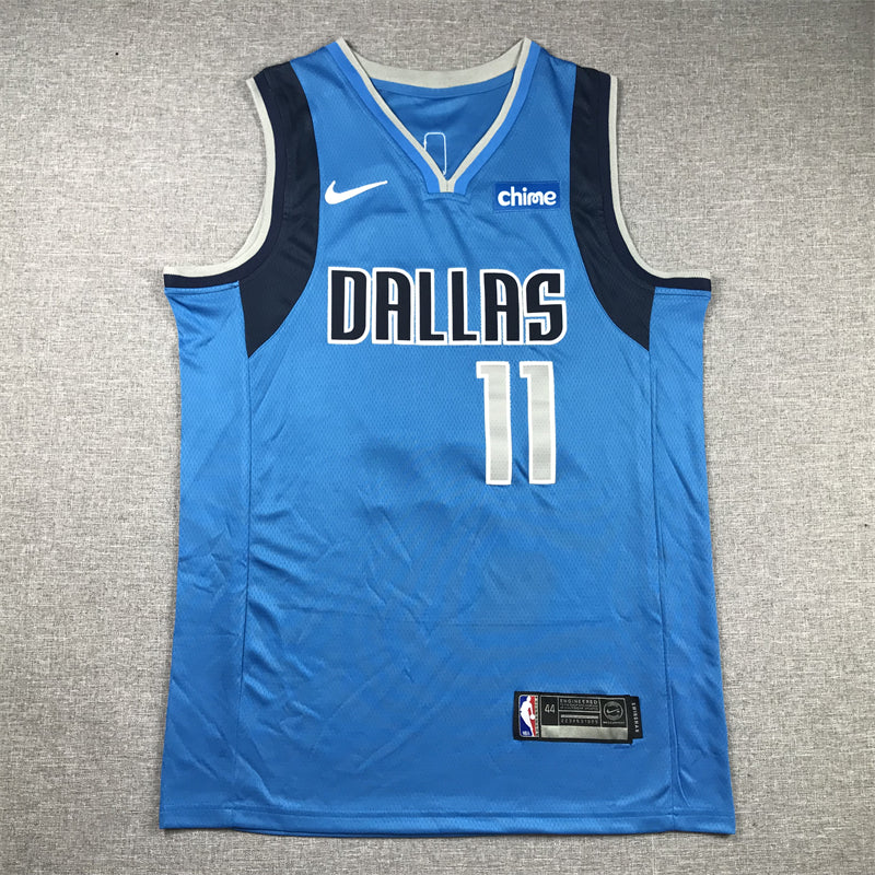 Men's Dallas Mavericks Kyrie Irving Royal Fast Break Replica Jersey - Icon Edition