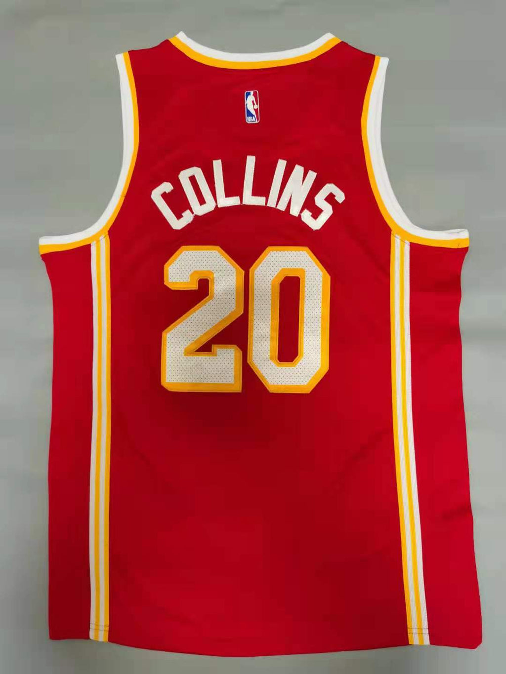 Men's Atlanta Hawks John Collins Red 2019/20 Swingman Jersey