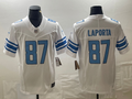 Men's Detroit Lions Sam LaPorta White Game Jersey