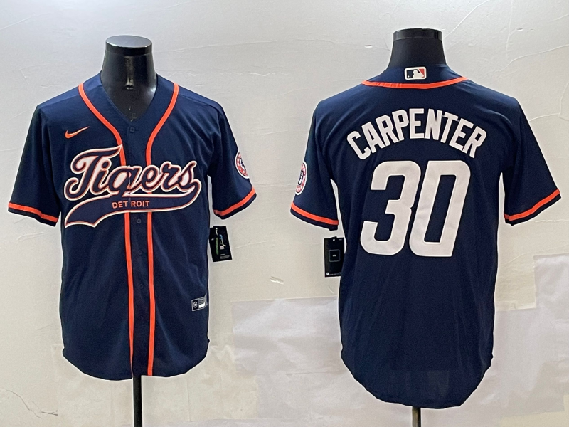 Men's Detroit Tigers Kerry Carpenter Navy Player Jersey