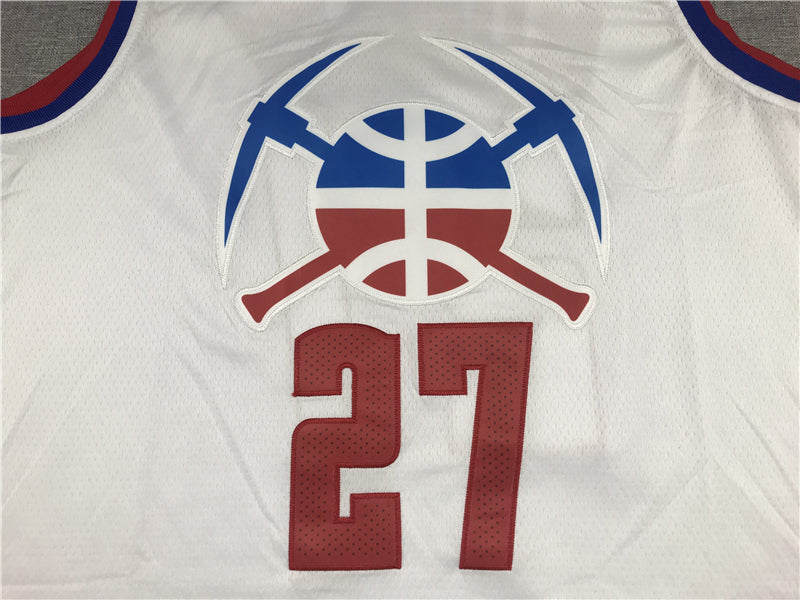 Men's Denver Nuggets Jamal Murray White 2020/21 Swingman Player Jersey