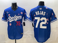 Men's Los Angeles Dodgers Manny Rojas Royal Replica Player Jersey
