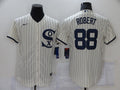 Men's Chicago White Sox Luis Robert Beige Replica Baseball Jersey