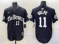 Men's New York Yankees Anthony Volpe Black Alternate Limited Player Jersey