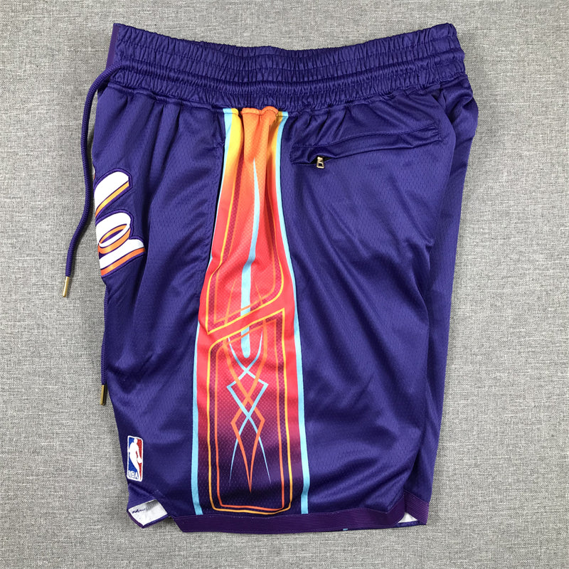 Men's Phoenix Suns Purple 2023/24 Pocket Shorts City Edition