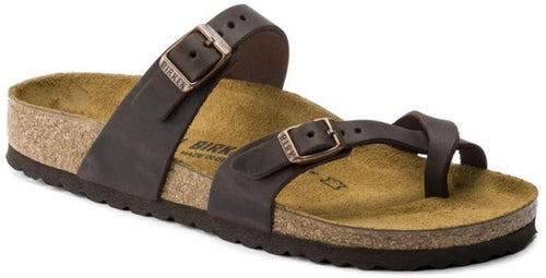 Birkenstock Mayari Natural Leather 0171321 Oiled Habana Brown Sandals