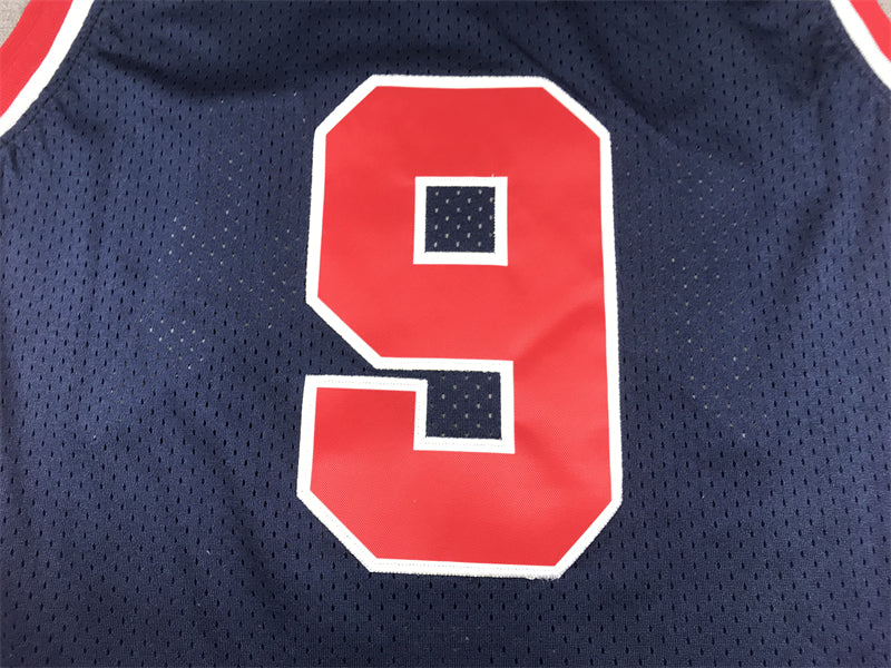 Men's Michael Jordan Navy USA Dream Team Olympics Jersey