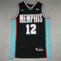 Men's Memphis Grizzlies Ja Morant Black Classics Swingman Jersey