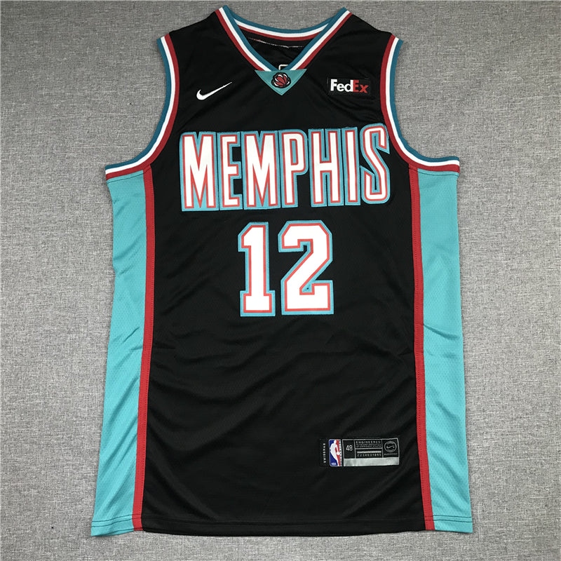 Men's Memphis Grizzlies Ja Morant Black Classics Swingman Jersey