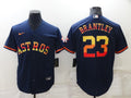 Men's Houston Astros Michael Brantley Navy Replica Player Jersey