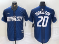 Men's Detroit Tigers Spencer Torkelson Navy 2024 City Connect Limited Player Jersey
