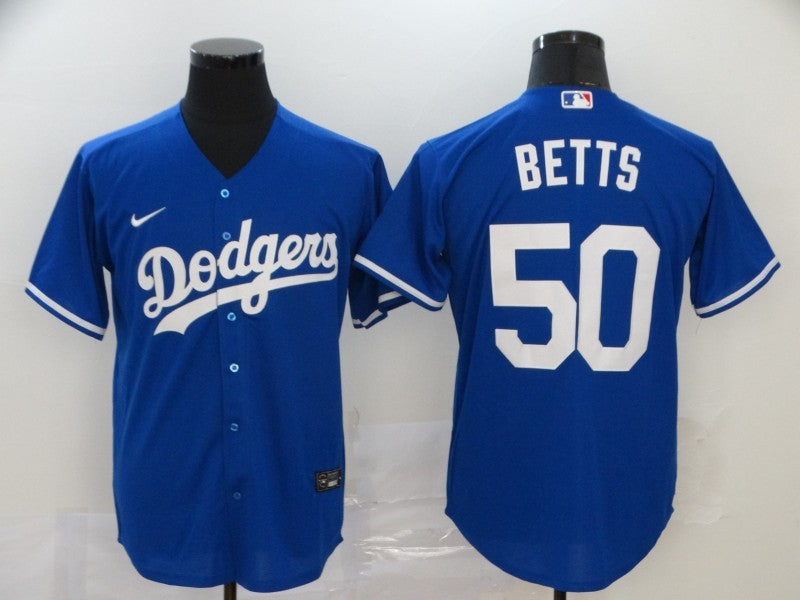 Men's Los Angeles Dodgers Mookie Betts Blue Replica Baseball Jersey