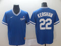 Men's Los Angeles Dodgers Clayton Kershaw Blue Replica Game Jersey