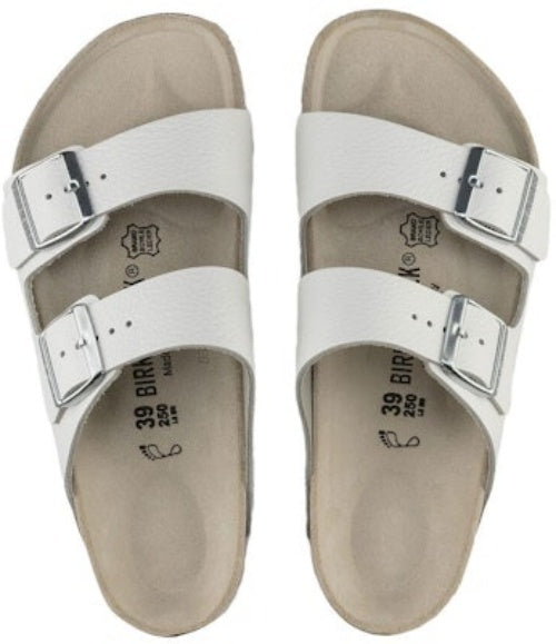 Birkenstock Arizona 0051131 White Leather Sandals