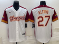 Men's 2023 World Baseball Classic Jose Altuve Venezuela White Jersey