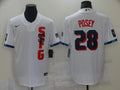 Men's San Francisco Giants Buster Posey White All Star Baseball Jersey