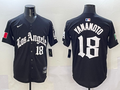 Men's Los Angeles Dodgers Yoshinobu Yamamoto Black Team Player Jersey