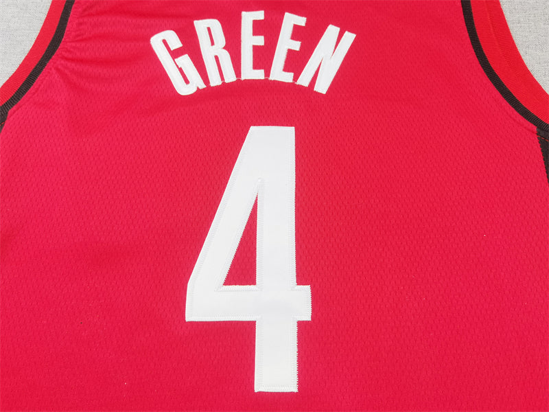 Men's Houston Rockets Jalen Green Red Swingman Jersey - Icon Edition