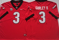 Men's Georgia Bulldogs Todd Gurley II Red Player Game Jersey