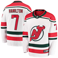 Men's New Jersey Devils Dougie Hamilton White Player Game Jersey