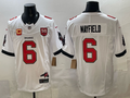Men's Tampa Bay Buccaneers Baker Mayfield White Away Game Jersey