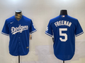 Men's Los Angeles Dodgers Freddie Freeman Blue Replica Baseball Jersey