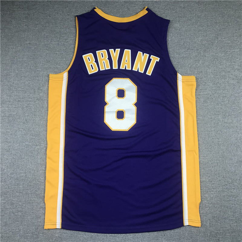 Men's Los Angeles Lakers Kobe Bryant 2000-01 Purple Hardwood Classics Authentic Jersey