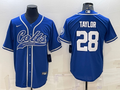 Men's Indianapolis Colts Jonathan Taylor Royal Game Jersey Joint Edition