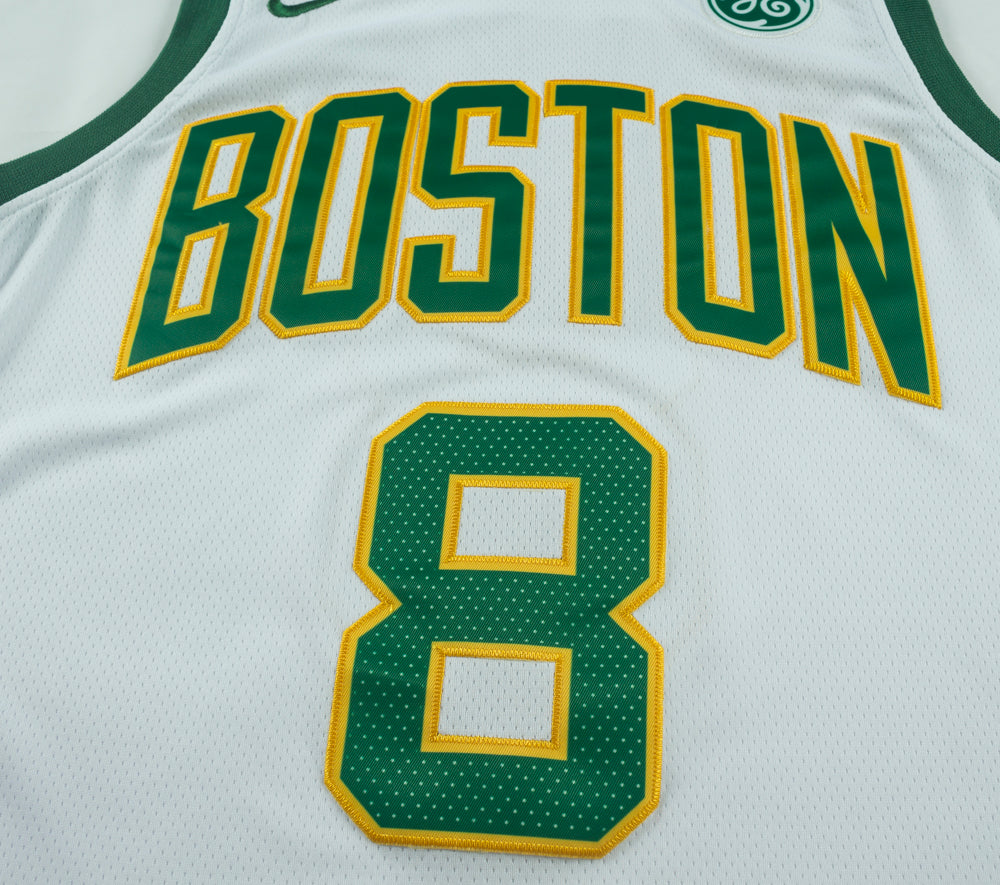 Men's Boston Celtics Kemba Walker White Game Jersey